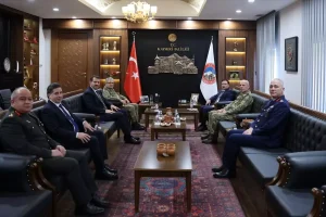 Vali Çiçek, Komutan ve Bakan Yardımcısını Ağırladı