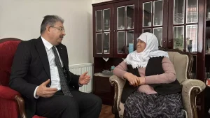 Vali Yılmaz’dan Hicran Şentürk’e Ziyaret