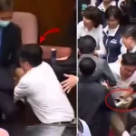 Vekilin yaptığına bakın! Yasa tasarısını alarak binadan kaçtı