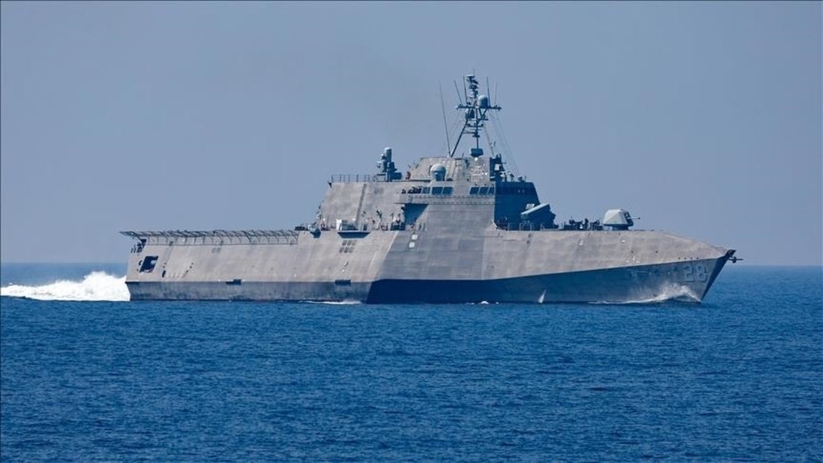 ABD donanmasına ait destroyer gemisi İsrail’den ayrıldı