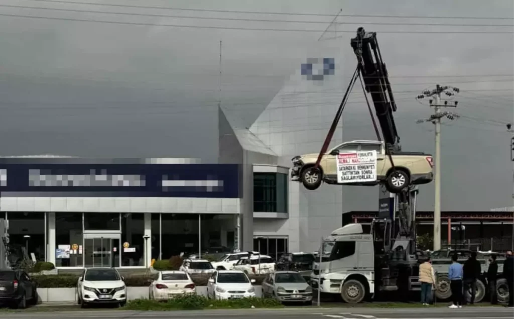 Adana’da Kamyonet Skandalı!