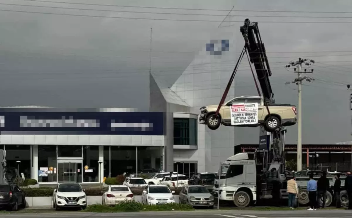 Adana’da Kamyonet Skandalı!