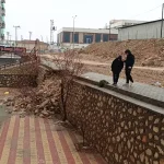 Adıyaman’da Sağanak Yağış Sonrası İstinat Duvarı Çöktü