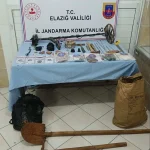 Ağın’da Kaçak Kazı Operasyonu