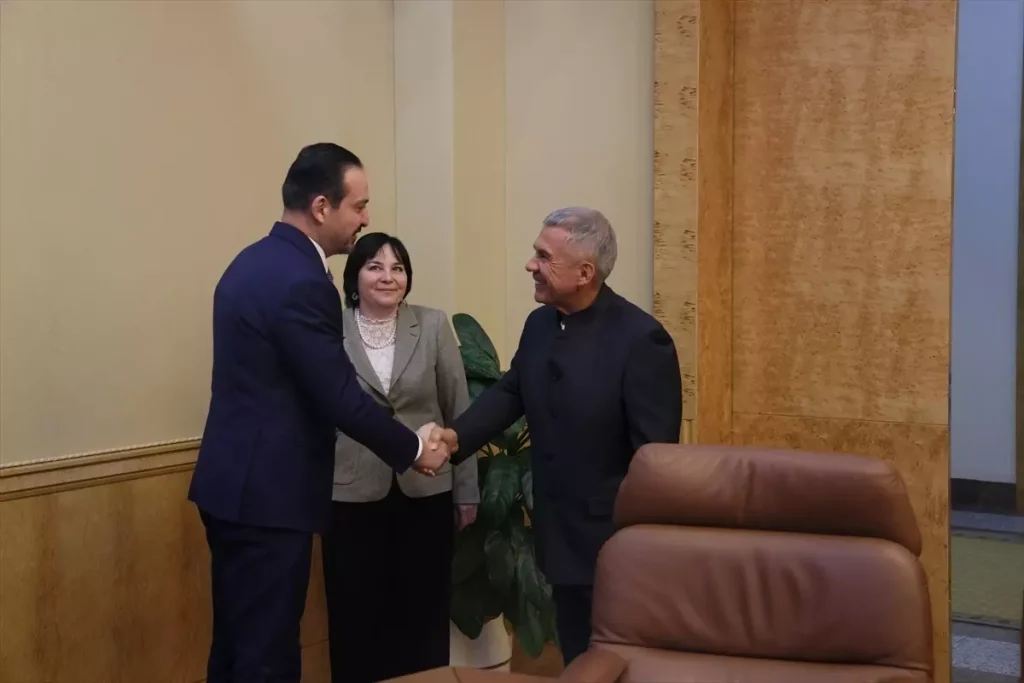 AK Parti Genel Başkan Yardımcısı Zorlu, Tataristan Cumhuriyeti Reisi Minnihanov’la görüştü Açıklaması