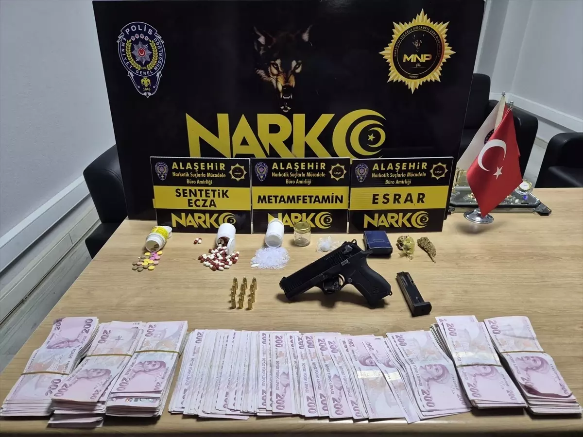 Alaşehir’de Uyuşturucu Operasyonu: Bir Tutuklama
