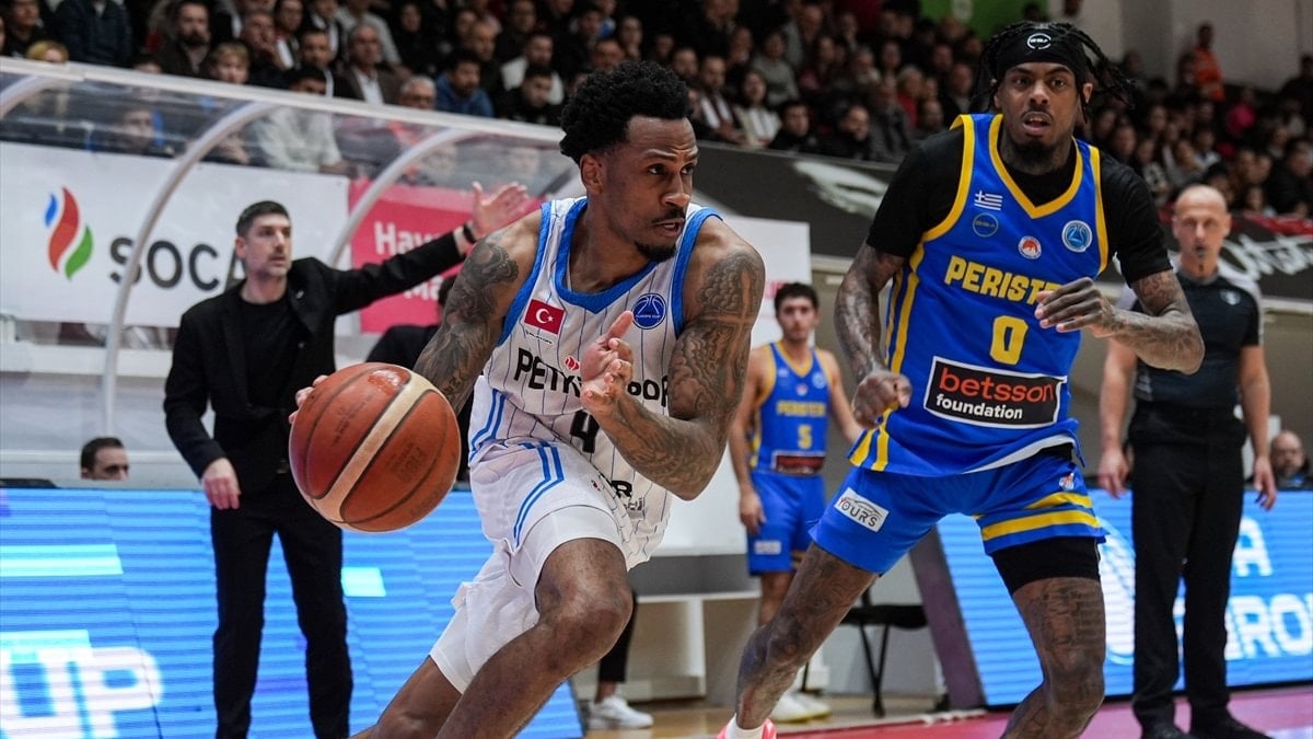 Aliağa Petkimspor, Peristeri’ye mağlup oldu