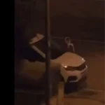 Alkollü Kadın Araçların Sileceklerini Kırdı