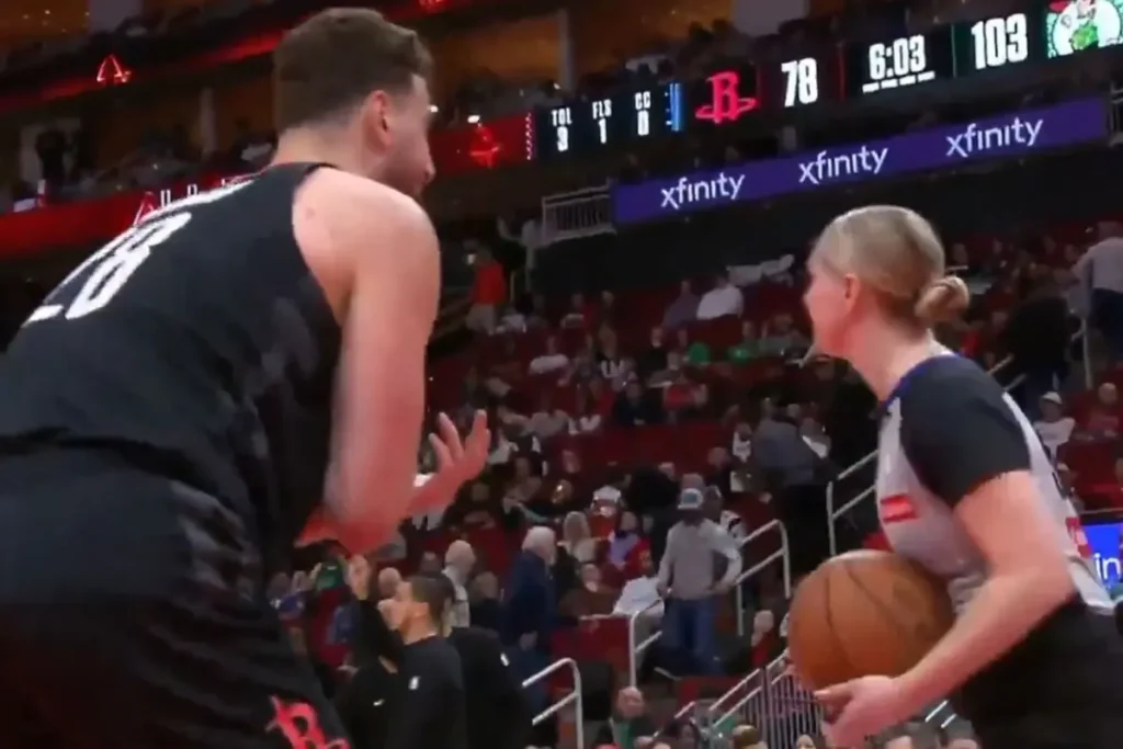 Alperen Şengün’e büyük şok! Kadın hakeme söylediğinin bedeli ağır oldu