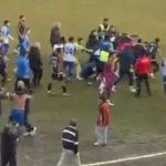 Amasya’da amatör lig maçında saha karıştı: Tekme ve yumruklar havada uçtu