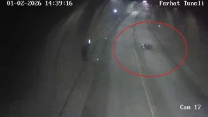 Amasya’da Motosiklet Kazası