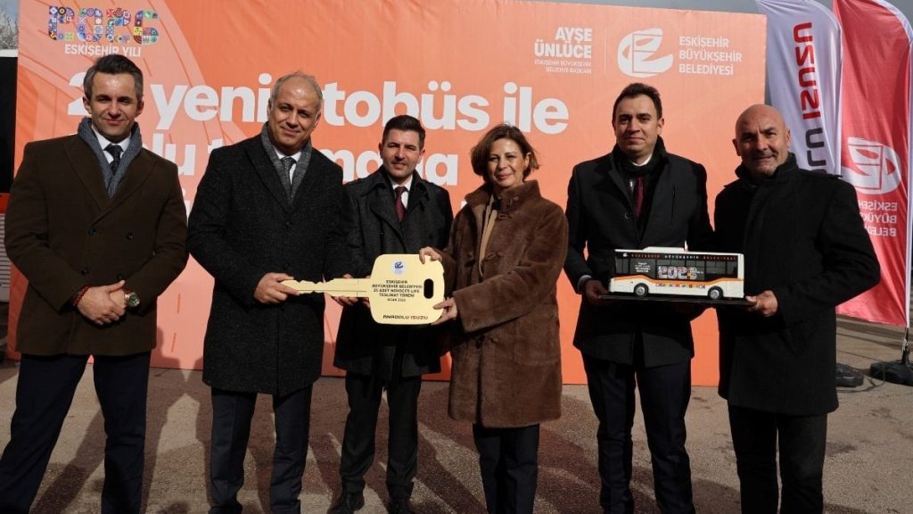 Anadolu Isuzu, Eskişehir’in toplu taşıma filosunu güçlendirdi