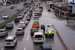 Ankara’da Okul Açılışında Trafik Yoğunluğu