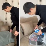 Annesi yoğurt yaptı sandı, örtüyü açınca unutamayacağı bir an yaşadı