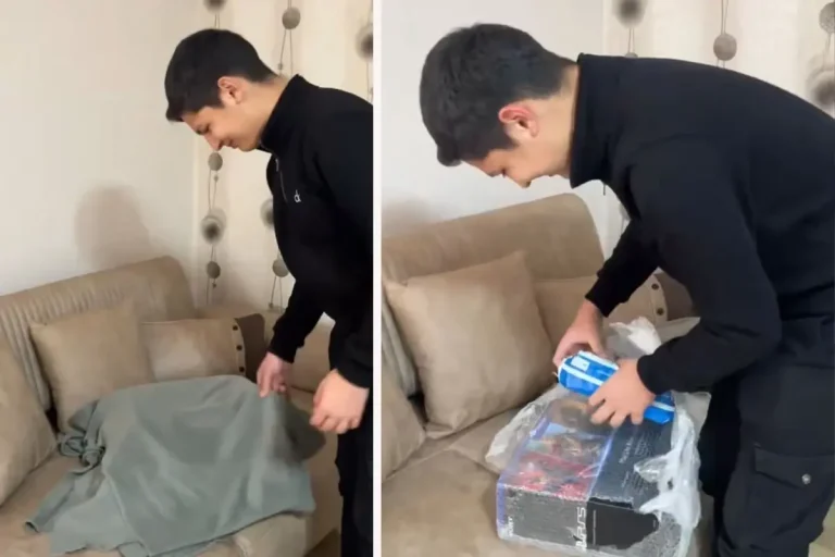 Annesi yoğurt yaptı sandı, örtüyü açınca unutamayacağı bir an yaşadı