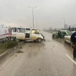 Antakya’da Zincirleme Trafik Kazası
