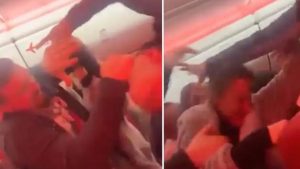 Antalya – Manchester uçağında kavga