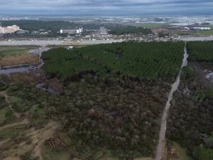 Antalya’da Hortum Hasarı Hava Görüntüleriyle Belgelendi