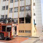 Antalya’da ilkokulda yangın paniği