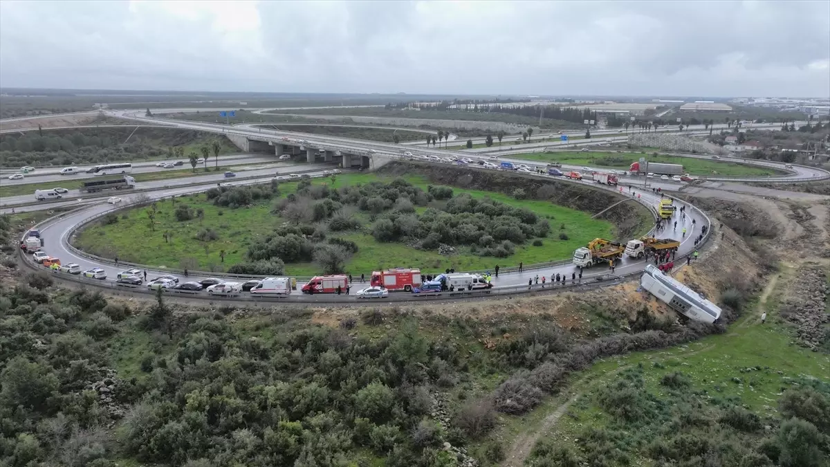 Antalya’da Otobüs Kazasında 10 Ölü