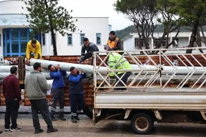 Antalya’da Üreticilere Sera Naylonu Desteği