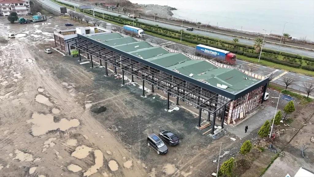 Arhavi’de Yeni Otogar Yazda Açılıyor