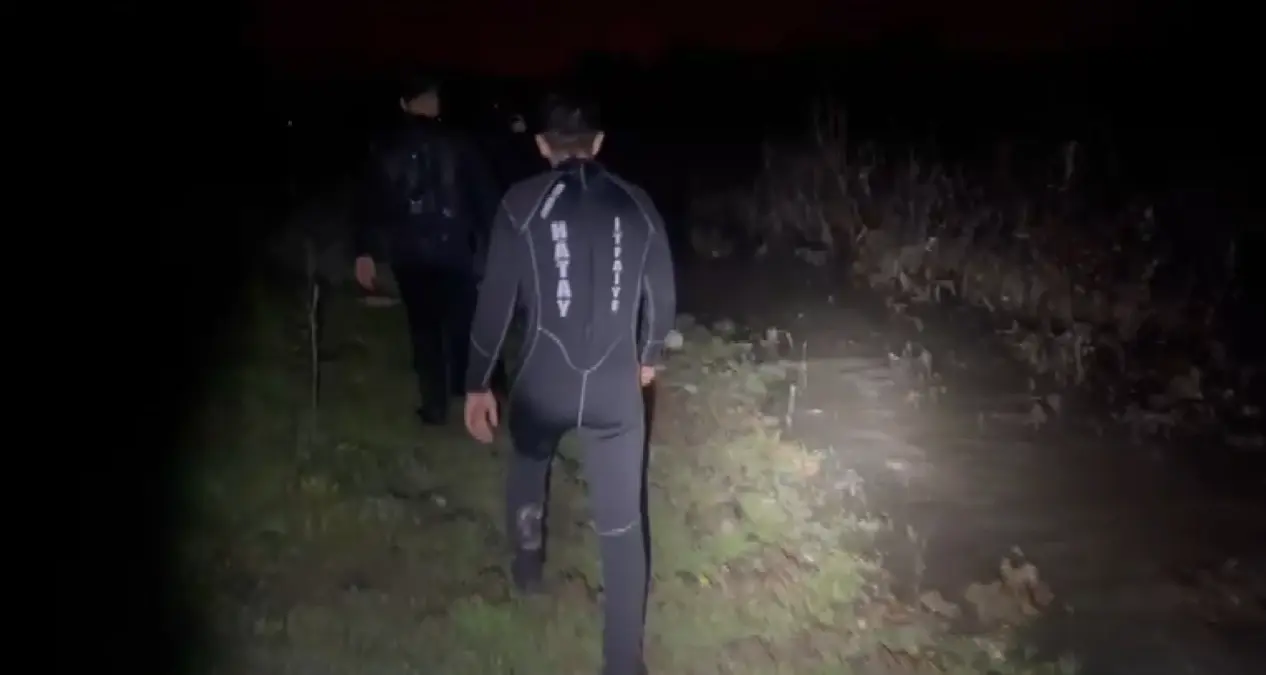 Asi Nehri’nde Kaybolan Kişi İçin Arama Başlatıldı