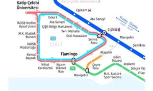 Ataşehir Kavşağı Tramvay Durağı’nın adı Flamingo oldu