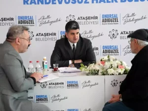 Ataşehir’de halk buluşmalarının altıncısı düzenlendi