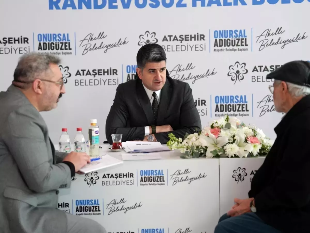 Ataşehir’de halk buluşmalarının altıncısı düzenlendi