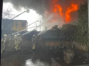 Ataşehir’de Yangın!