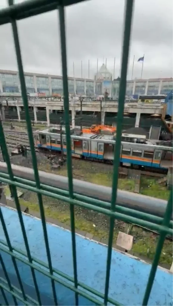 Atatürk Havalimanı Metrosu Raydan Çıktı