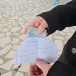 Aydın’da cami tuvaletini kullanan bir şahıs, notla birlikte para bıraktı