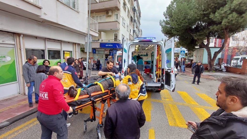 Aydın’da yaya geçidinde kaza: Yaşlı adam yaralandı