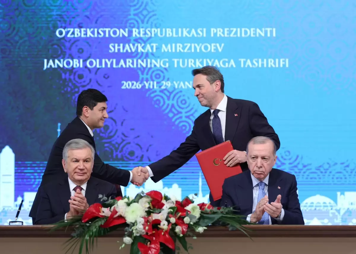 Bakan Bayraktar’dan Özbekistan ile ‘Madencilik Anlaşması’ paylaşımı