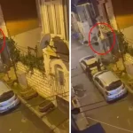 Balkondan atlamak isteyen kadını, kocası yakaladı ama sonu kötü bitti