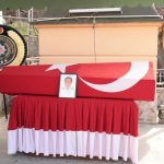 Bartın’da, emekliliğine 4 gün kala vefat eden polis toprağa verildi