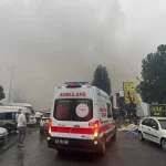 Başakşehir’de Sanayi Sitesinde Yangın