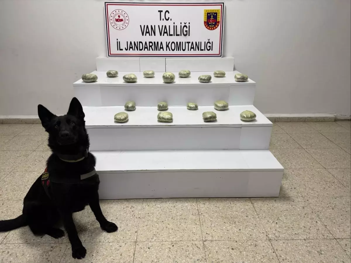 Başkale’de 20 Kilogram Esrar Ele Geçirildi