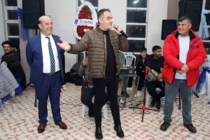 Başkan Arıcı, devesini Bıyıklıspor’a armağan etti