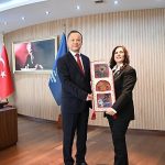 Başkan Çerçioğlu’na Kırgızistan Ankara Büyükelçisi Ruslan Kazakbaev’den Ziyaret