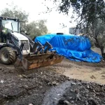 Başkan Şimşek yağıştan etkilenen mahallelerde incelemelerde bulundu