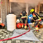 Batarya Patladı, Yangın Çıktı