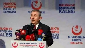 BBP Genel Başkanı Destici: “Deprem bölgeleri ayağa kalkıyor, devletimiz güçlüdür”