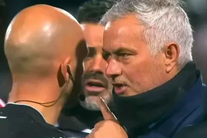 Benfica küme düşme hattındaki takımı yenemedi! Mourinho hakemin üzerine yürüdü
