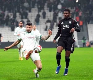 Beşiktaş, Konyaspor’u 2-1 Yendi