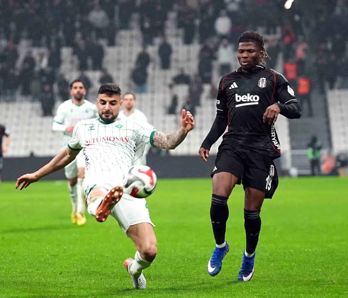 Beşiktaş, Konyaspor’u 2-1 Yendi
