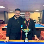 Bilardoda şampiyon Muzaffer Kahraman