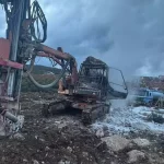 Bilecik’te İş Makinesi Yangını Kontrol Altına Alındı