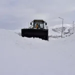 Bitlis’te Kar Yağışı, 100 Köy Yolu Kapandı